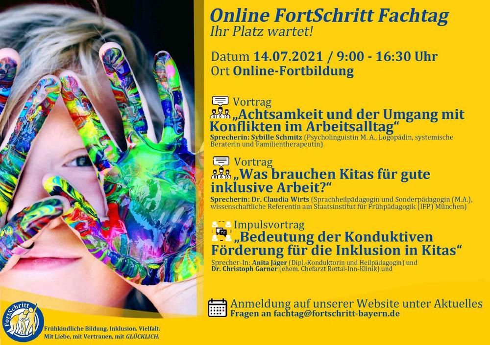 FortSchritt Online-Fachtag 2021 für Fachkräfte der Frühpädagogik (Seminar | Online)
