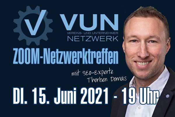 Exklusiver Impuls-Vortrag für das Vereins- und Unternehmernetzwerk VUN am 15.06.2021 (Vortrag | Online)