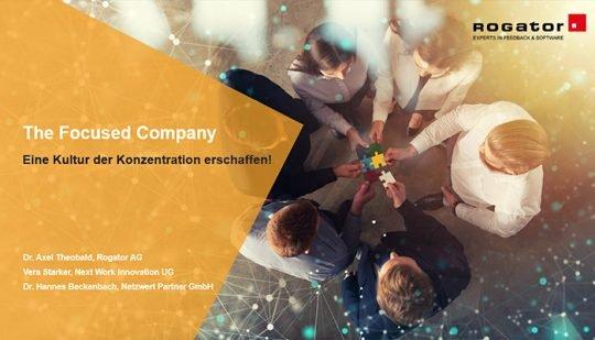 The focused company – Eine Kultur der Konzentration erschaffen! (Seminar | Online)