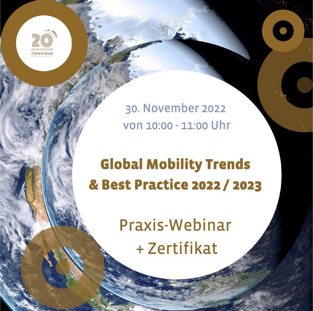 Global Mobility Trends & Best Practice 2022 / 2023 (Webinar | Online)