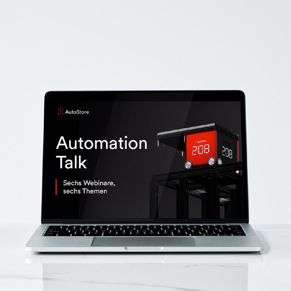 AutoStore Automation Talk: „Logistikautomation für Healthcare & Pharmaceuticals“ (Webinar | Online)