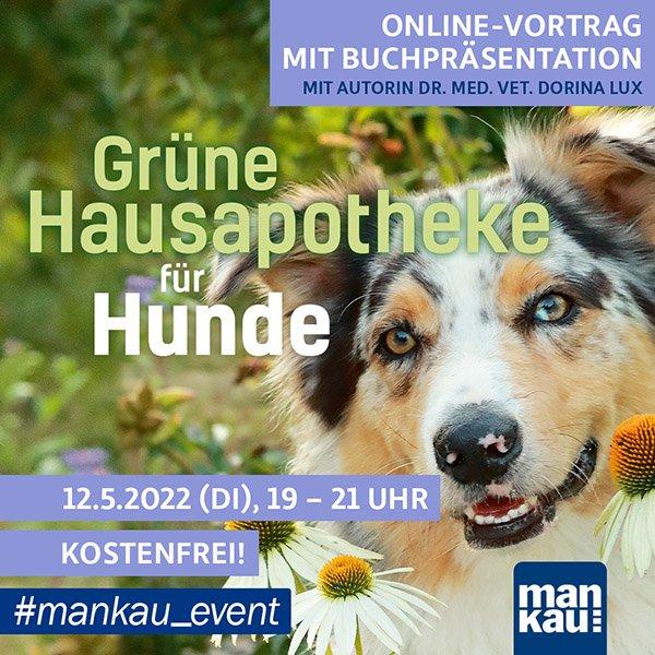 Vortrag und Buchpräsentation: Grüne Hausapotheke für Hunde. Heimische Heilpflanzen sicher anwenden (Vortrag | Online)