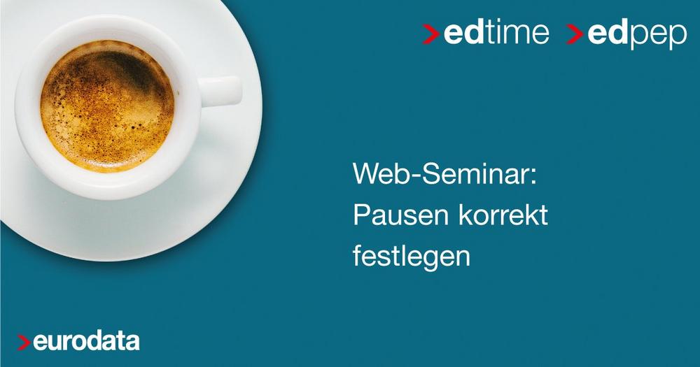 Dienstplan erstellen mit edpep – für edpep Anwender (Webinar | Online)