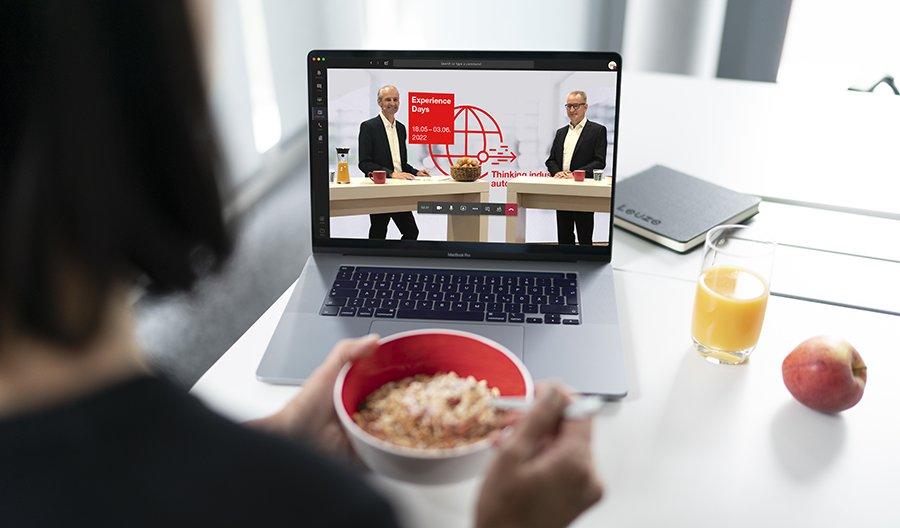 Jetzt anmelden: Eröffnungstalk Leuze Experience Days mit Frühstückbox (Konferenz | Online)