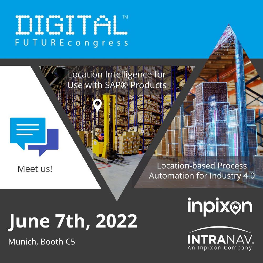 INTRANAV, an Inpixon company auf dem DIGITAL FUTUREcongress 2022 München (Konferenz | München)