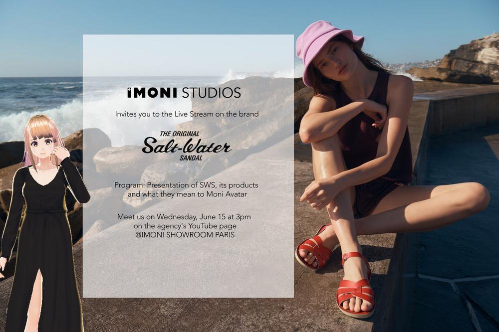 Live Stream Salt-Water Sandal x Moni Avatar (Pressetermin | Online)