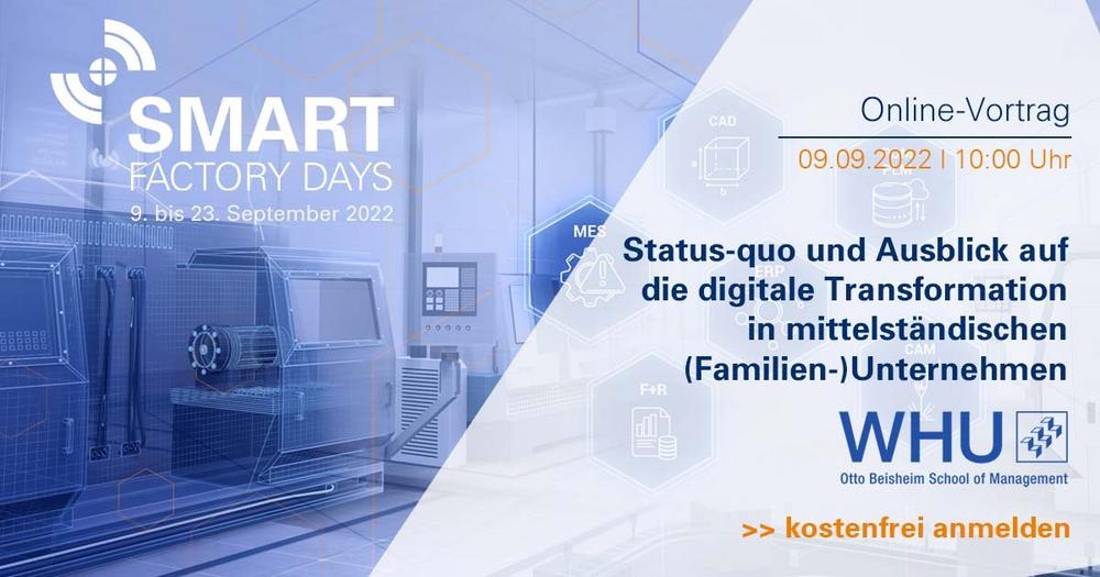 Status-quo und Ausblick auf die digitale Transformation in mittelständischen (Familien-)Unternehmen (Webinar | Online)