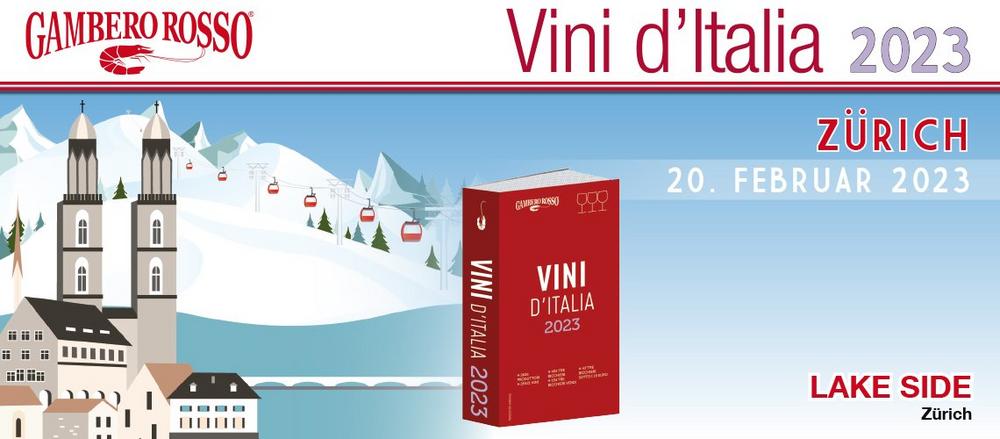GAMBERO ROSSO Vini d’Italia 2023 (Messe | Zürich)