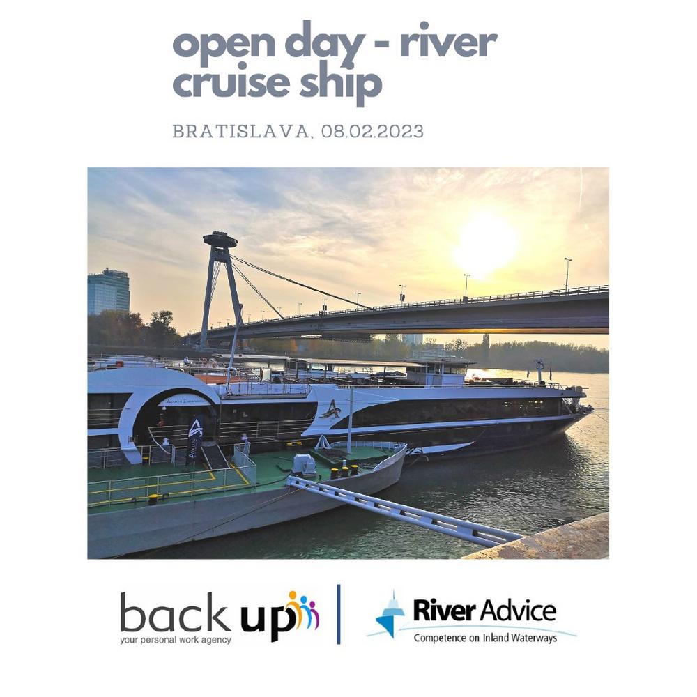 Open Day with River Advice aboard a river cruise ship in Bratislava (Networking | Bratislava)