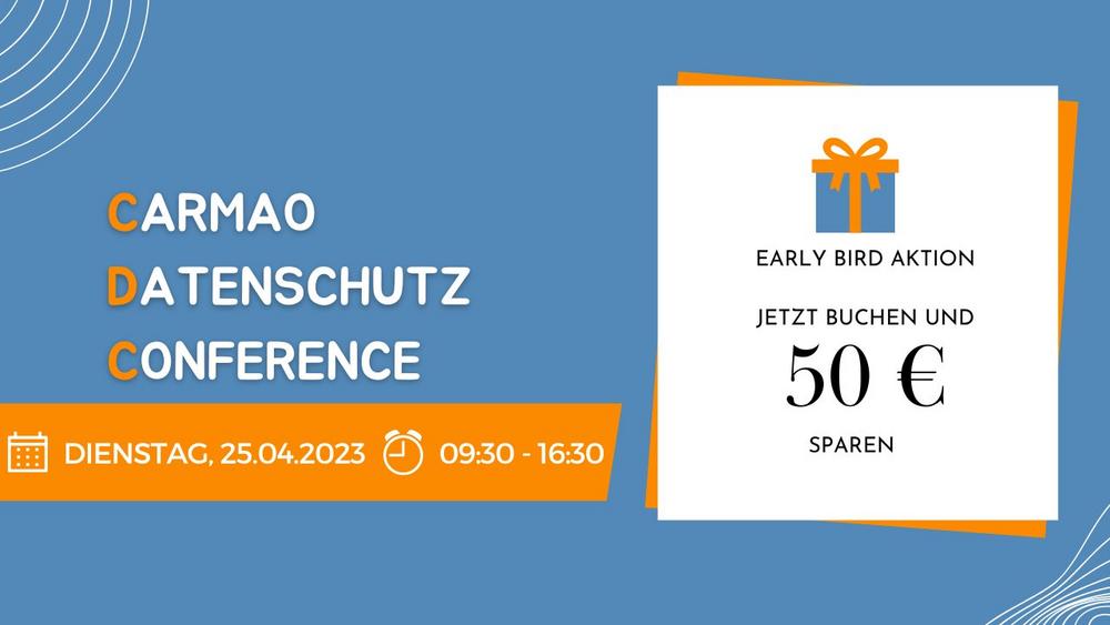 CDC – CARMAO Datenschutz Conference Frühjahr 2023 (Konferenz | Limburg an der Lahn)