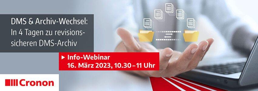 In 4 Tagen zum neuen EASY DMS & Archiv: Live-Webinar (Webinar | Online)