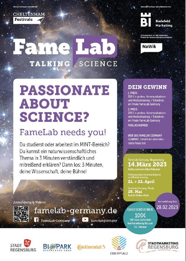 FameLab 2023 (Sonstiges | Regensburg)