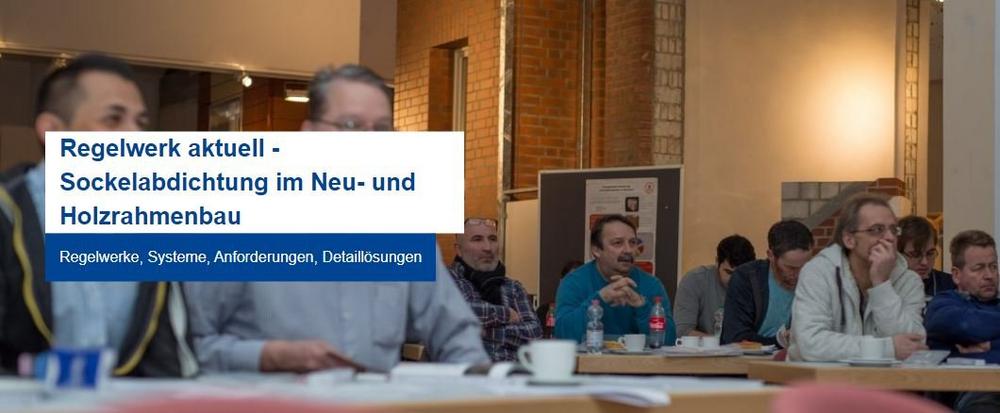 Regelwerk aktuell – Sockelabdichtung im Neu- und Holzrahmenbau | LÖNINGEN (Seminar | Löningen)