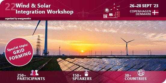 22nd Wind & Solar Integration Workshop (Konferenz | Kopenhagen)