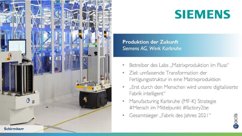 Siemens: Produktion der Zukunft – Die resiliente Fabrik (Sonstiges | Online)