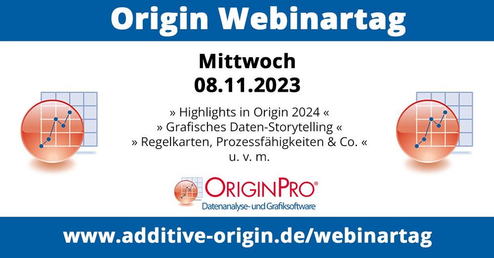 Origin Webinartag 2023 (Webinar | Online)
