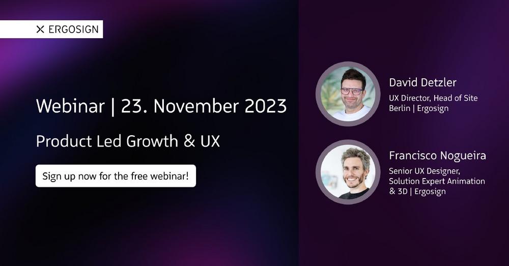 Product Led Growth & UX (Webinar | Online)