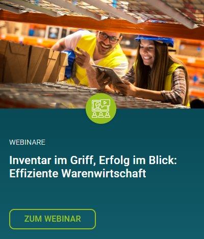 Kostenfreies Webinar: „Inventar im Griff, Erfolg im Blick: Effiziente Warenwirtschaft“ (Webinar | Online)