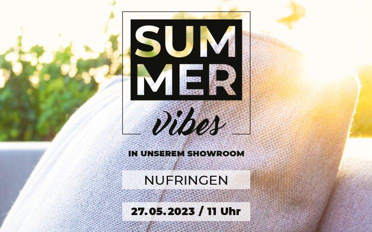 Summer vibes in unserem Showroom NUFRINGEN (Ausstellung | Nufringen)