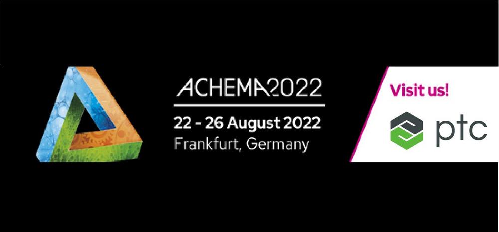 PTC auf der ACHEMA 2022 (Messe | Frankfurt)