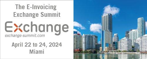 E-Invoicing Exchange Summit 2024 in Miami (Konferenz | Miami)