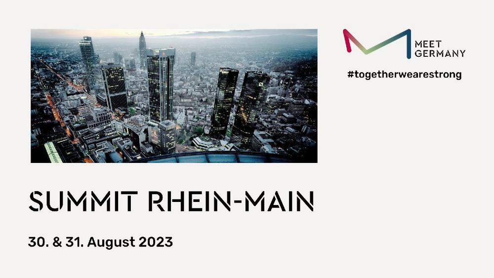MEET GERMANY SUMMIT RHEIN-MAIN (Networking | Frankfurt am Main)