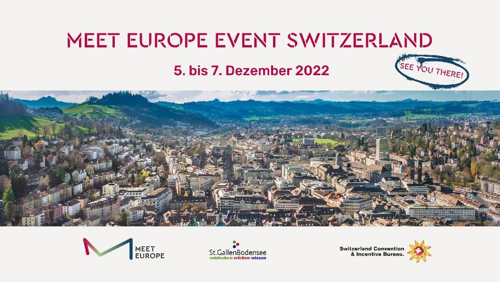MEET EUROPE EVENT SWITZERLAND (Networking | St. Gallen)
