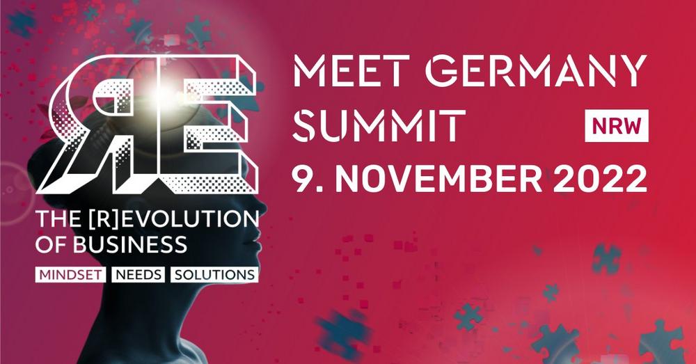 MINDSET | NEEDS | SOLUTIONS – MEET GERMANY SUMMIT NRW (Networking | Essen)