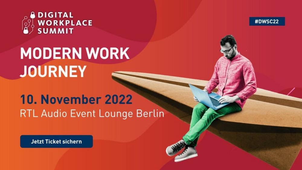 DWSC22 – Das Netzwerk-Event für modernes Arbeiten (Konferenz | Berlin)