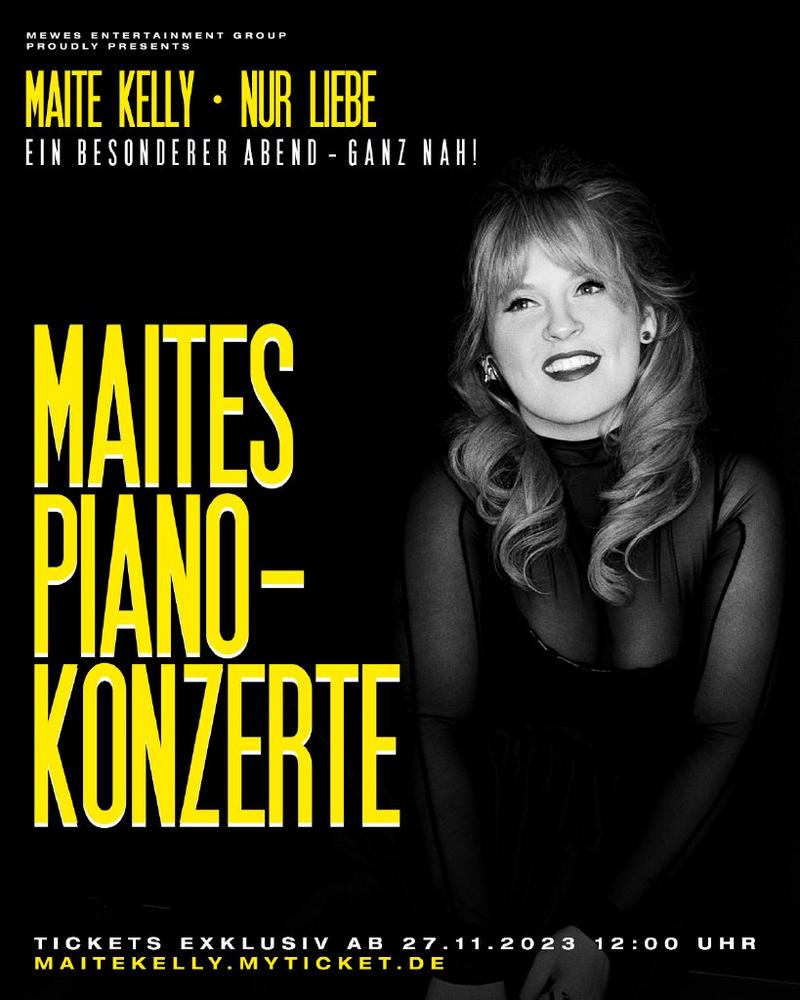 MAITE KELLY so herznah wie nie zuvor bei “MAITES PIANO-KONZERTE” (Unterhaltung / Freizeit | Berlin)