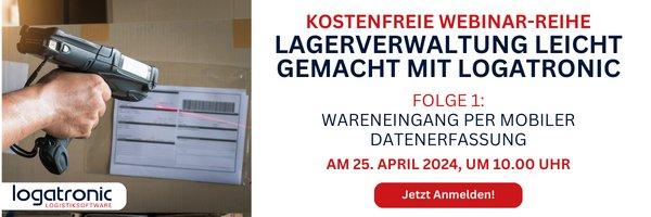 Folge 1: Wareneingang per mobiler Datenerfassung (Webinar | Online)