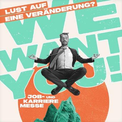 WE WANT YOU! Job- und Karrieremesse 2024 (Messe | Online)