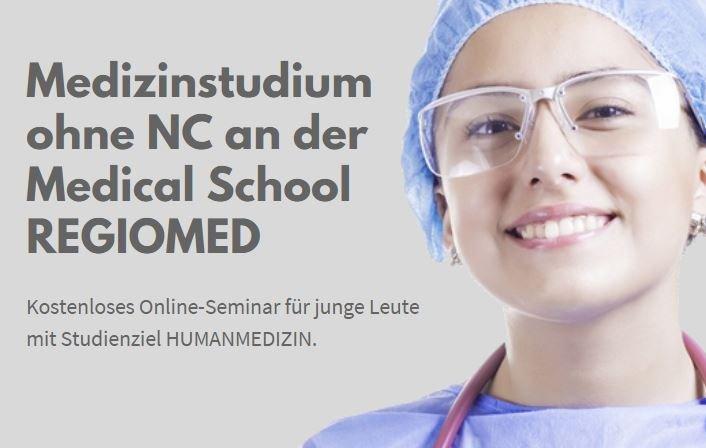 Medizinstudium an der Medical School Regiomed in Coburg (Webinar | Online)