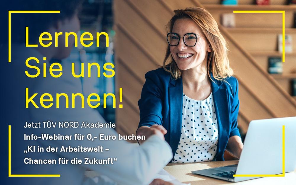 Info-Webinar: KI in der Arbeitswelt – Chancen für die Zukunft (Webinar | Online)