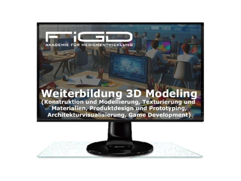3DExpertenkurs 3DDesign, Charakterentwicklung und Animation