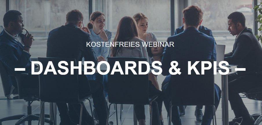 „Dashboards & KPIs – Daten visualisieren“ – kostenfreies Webinar (Webinar | Online)