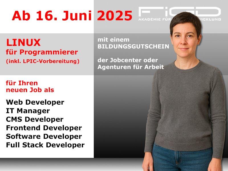 Weiterbildung Linux – Netzwerkmanagement und Serveradministration ab 16.06.2025 (Schulung | Berlin)