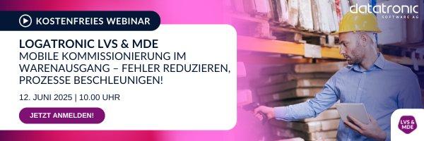 Mobile Kommissionierung im Warenausgang – Fehler reduzieren, Prozesse beschleunigen! (Webinar | Online)
