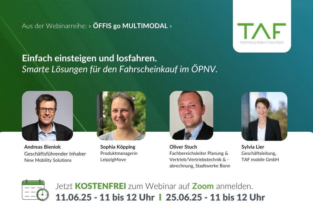 Einfach einsteigen und losfahren – Smarte Lösungen für den Fahrscheinkauf im ÖPNV (Webinar | Online)