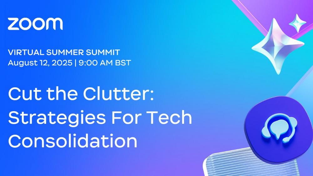 Zoom Virtual Summer Summit: Tech-Konsolidierung leicht gemacht (Konferenz | Online)