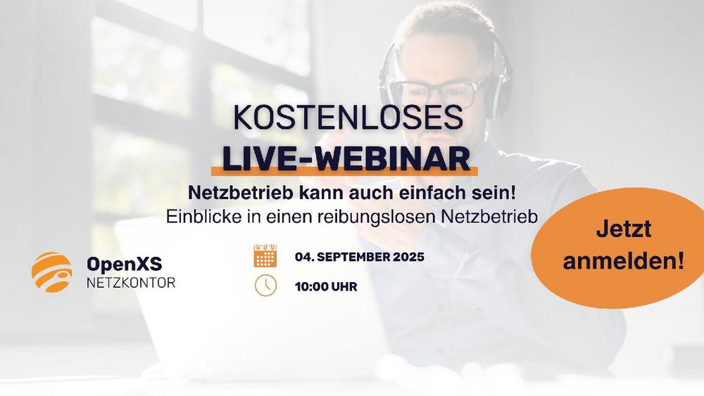 Netzbetrieb kann auch einfach sein! (Webinar | Online)