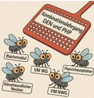 Kombinationslehrgang Energieberatung + zertifizierte Passivhausplanung (Seminar | Online)