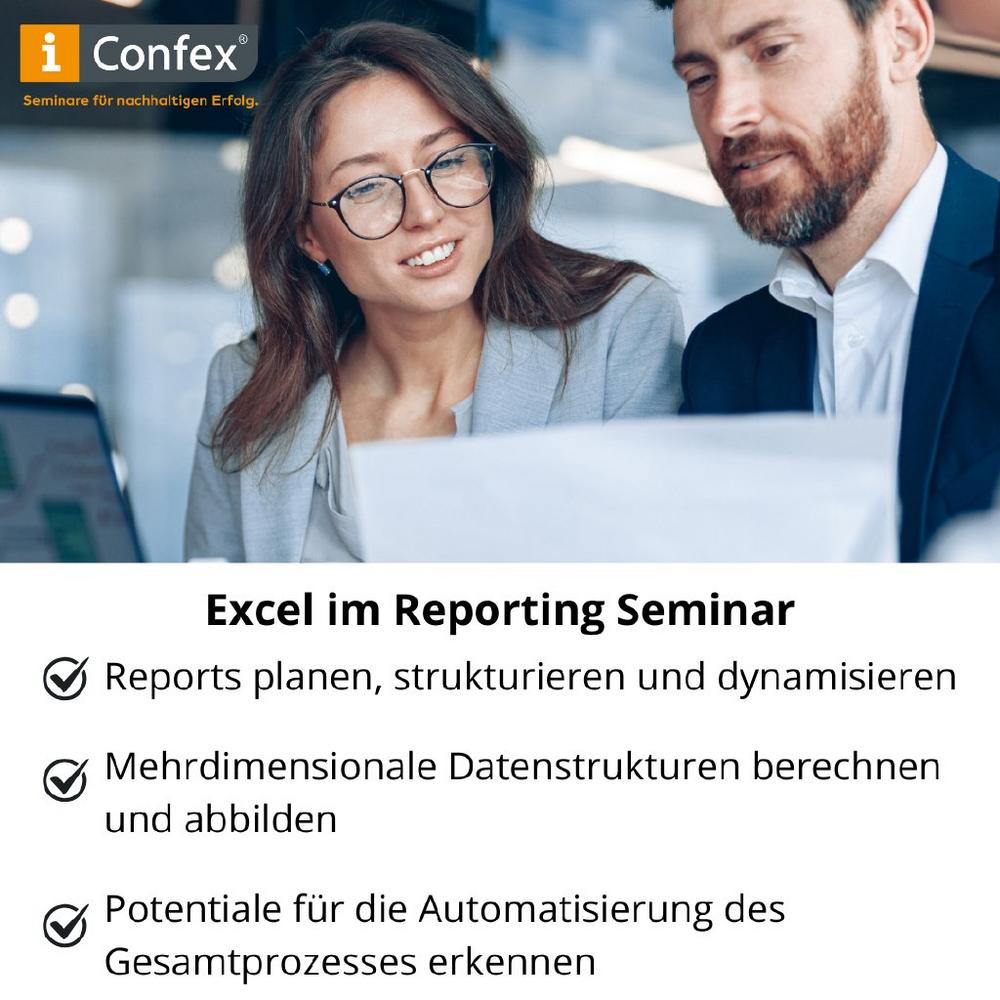 Excel im Reporting (Seminar | Online)