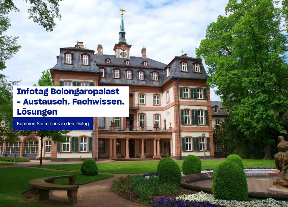 Infotag Bolongaropalast – Austausch. Fachwissen. Lösungen (Seminar | Frankfurt am Main)