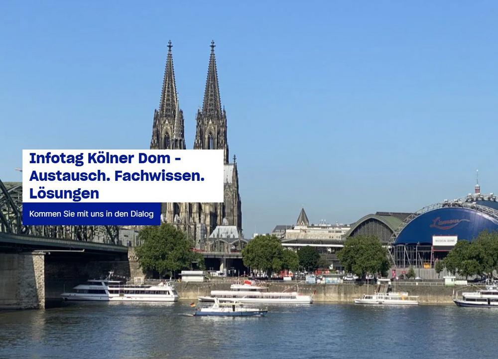 Infotag Kölner Dom – Austausch. Fachwissen. Lösungen (Seminar | Köln)