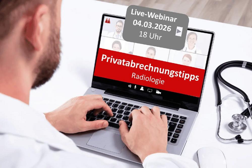 Privatabrechnungstipps Radiologie (Webinar | Online)