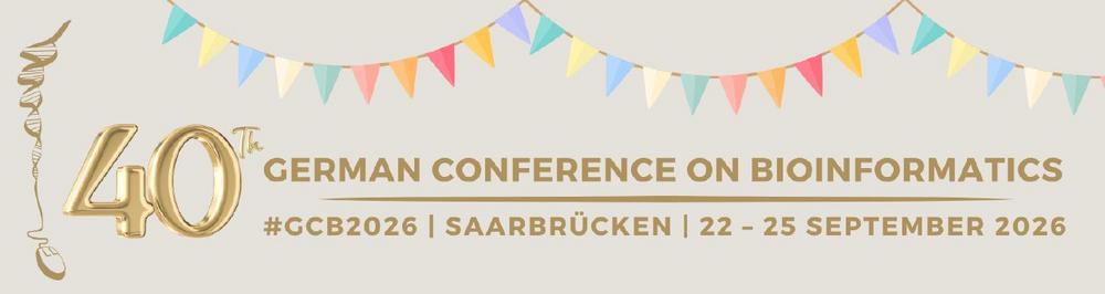 German Conference on Bioinformatics – GCB2026 (Konferenz | Saarbrücken)