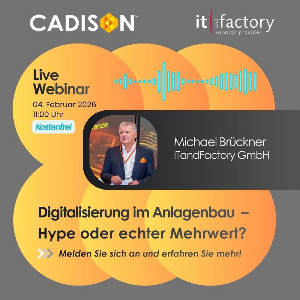 Digitalisierung im Anlagenbau – Hype oder echter Mehrwert? (Webinar | Online)