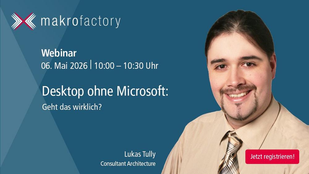 Desktop ohne Microsoft: Geht das wirklich? (Webinar | Online)