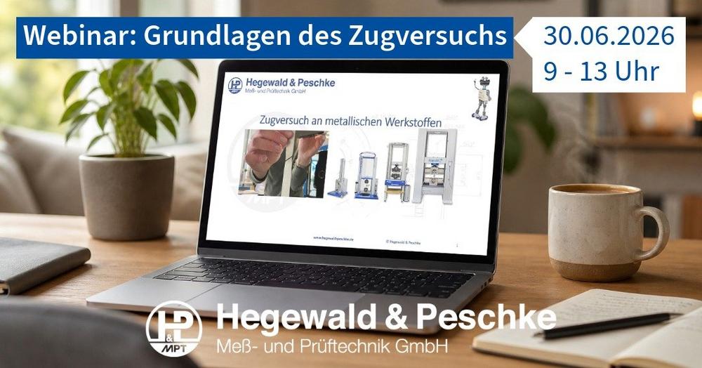 Webinar zu Grundlagen des Zugversuchs (Webinar | Online)
